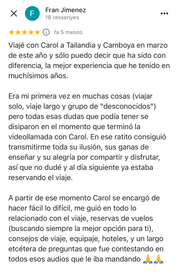 Testimonios VG • Testimonio Fran Tai 1