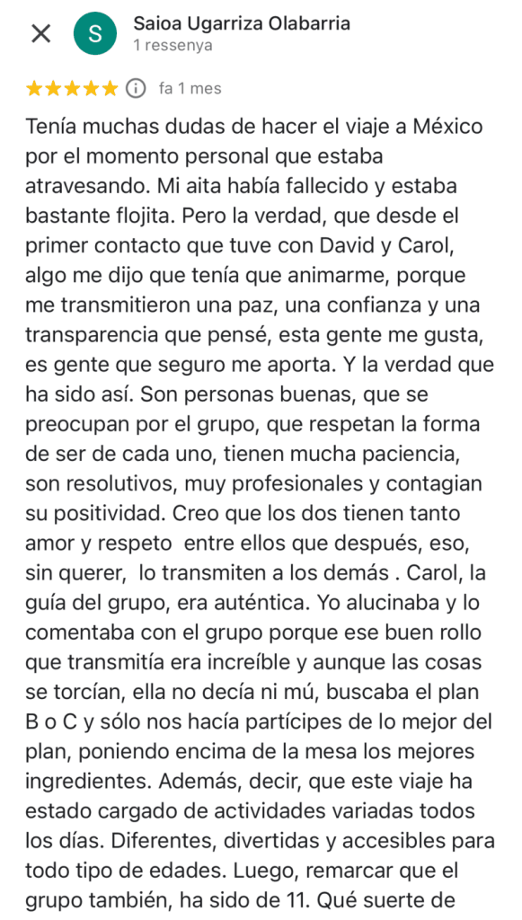 Testimonios VG • Testimonio Saioa 1