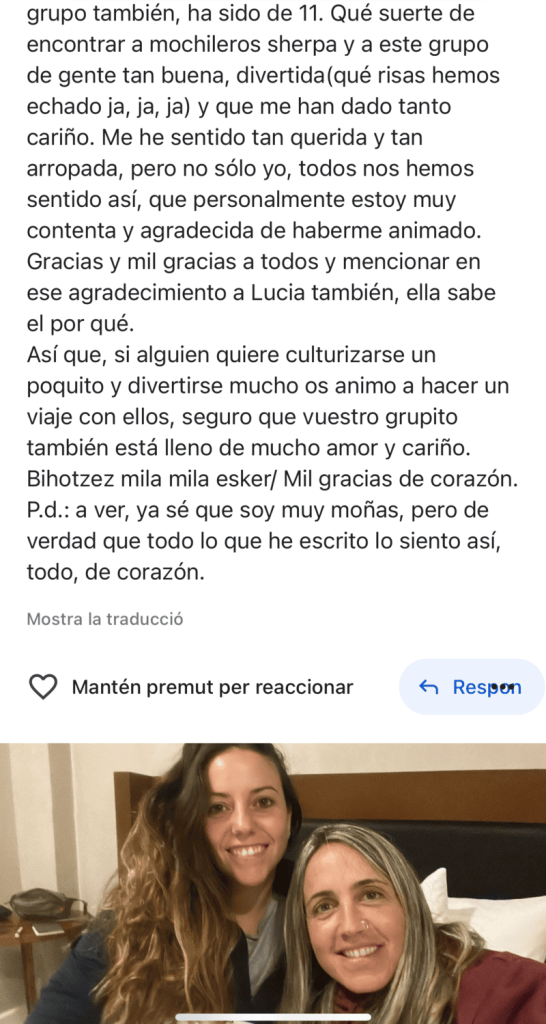 Testimonios VG • Testimonio Saioa 2